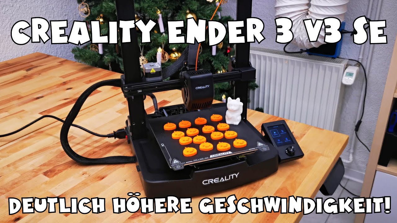 Creality Ender 3 V3 SE Highspeed 3D Drucker - YouTube