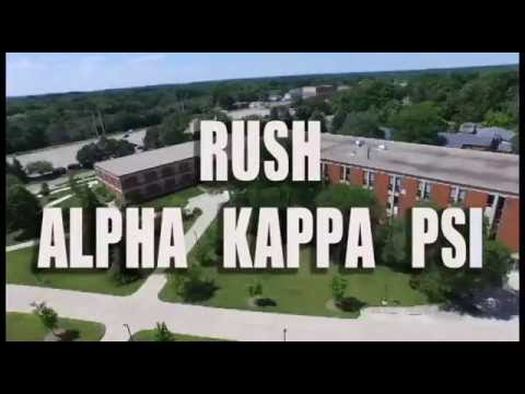Alpha Kappa Psi Zeta Xi - Fall 2016 Rush Video