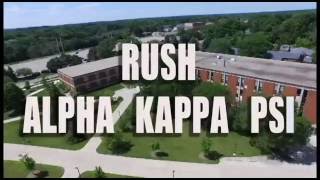 Alpha Kappa Psi Zeta Xi - Fall 2016 Rush Video