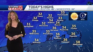 Video- Strong Chill With A Few Mixed Showers On The Way