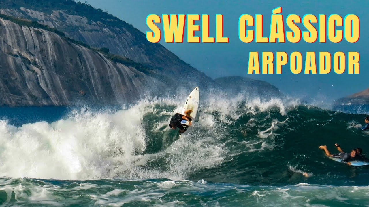 SWELL CLÁSSICO NO ARPOADOR / SURF SESSIONS VLOG#24