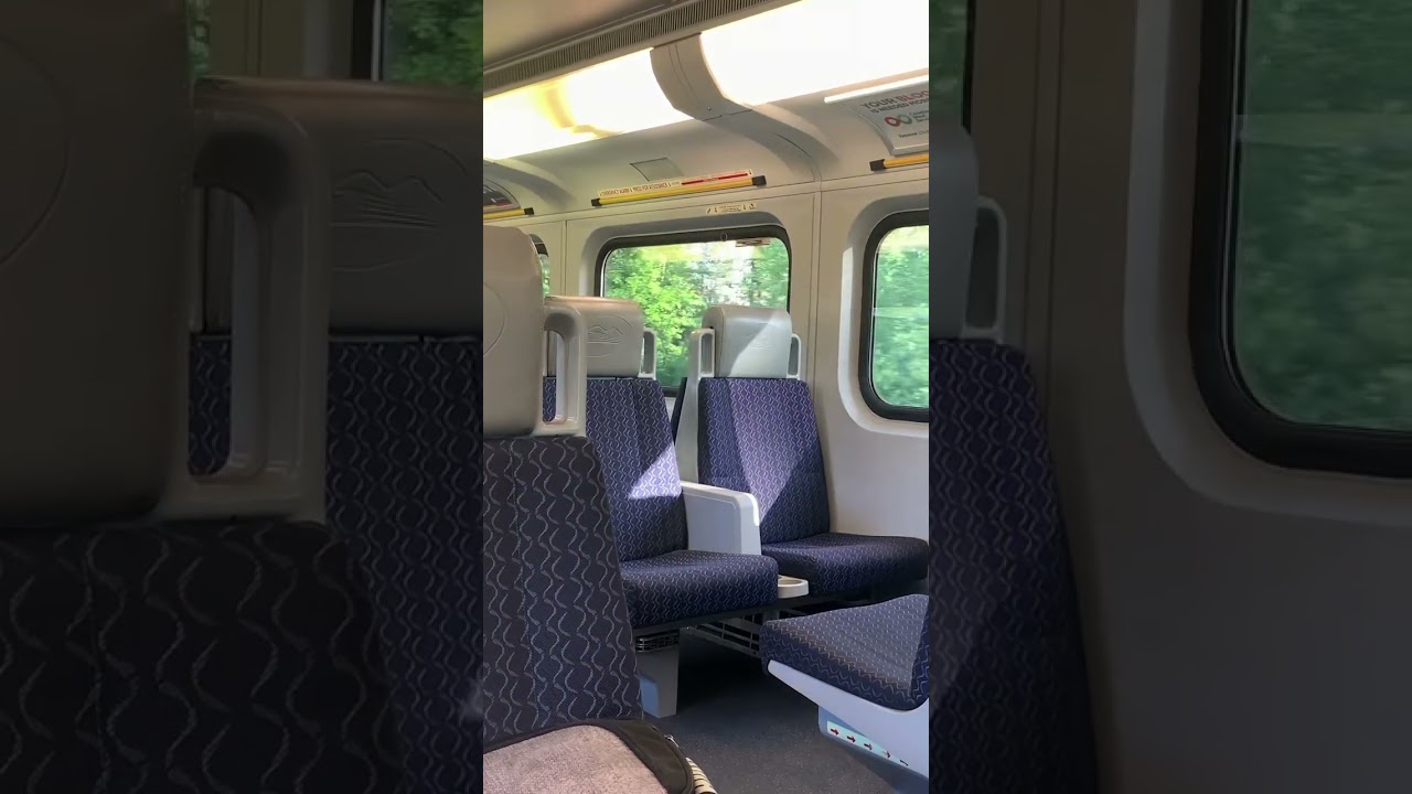 On board the west coast express