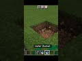 Minecraft Infinity water from wet sponge #shorts