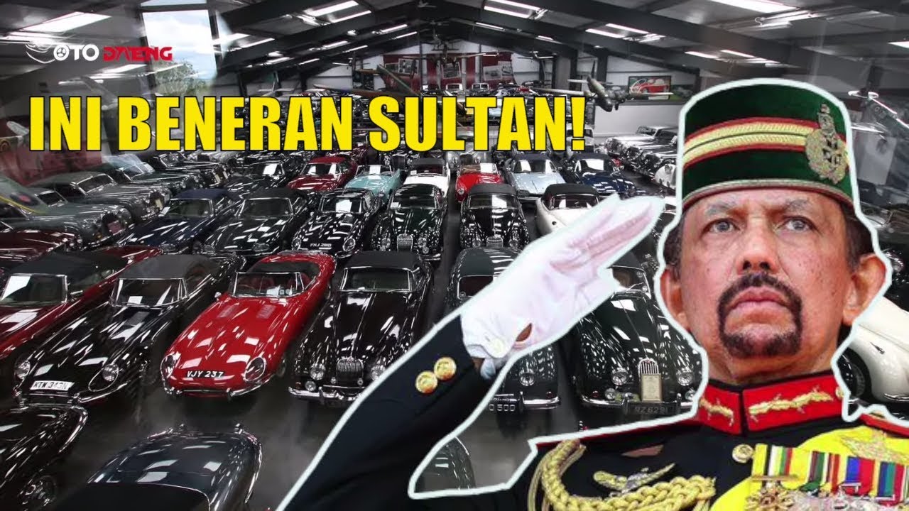 Sultan Beneran, Punya Koleksi Kendaraan 7000 Mobil Mewah dan Ada Juga Berlapis Emas