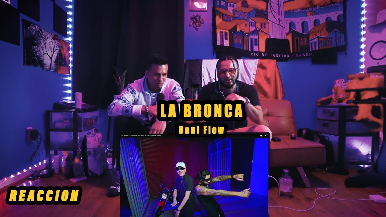 Artistas Reaccionan A LA BRONCA - Dani Flow, DJ Luian - 30 AÑOS (Official Video)