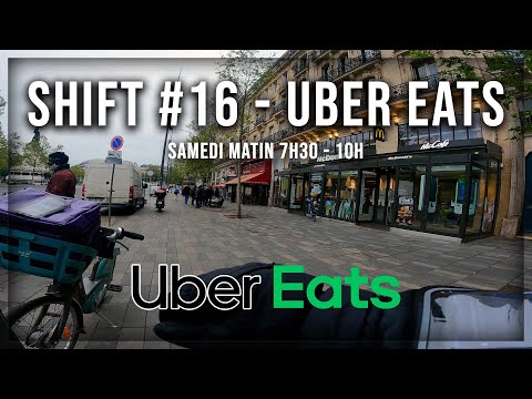 Shift Uber Eats n°16 : je teste le shift matinal !