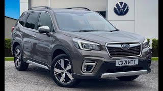 Used Subaru Forester 2.0 e-Boxer XE Premium Lineartronic in Gold | CX21NTT | Wrexham Volkswagen