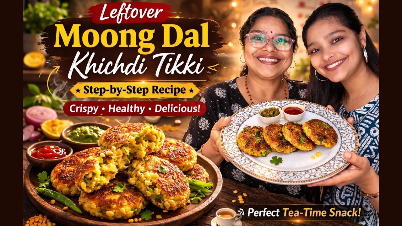 From Leftover Khichdi To Tasty Tikkis!