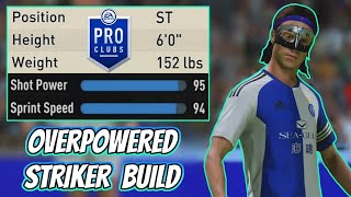 INSANE LENGTHY STRIKER (ST) BUILD in FIFA 23 PRO CLUBS!