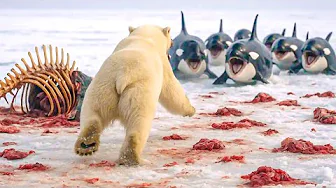 When an Orca Meets a Hungry Polar Bear