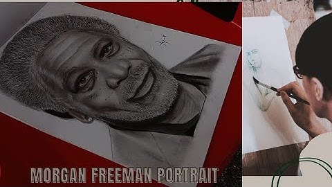 Drawing Morgan freeman|Portrait Tutorial for BEGINNERS|Ap Art Attack