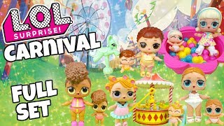 LOL Surprise Carnival! Series 3 Lil Sisters FULL SET + Big Sisters | L.O.L. Reunion