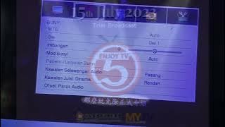SALURAN MYTV ENJOY #TV5 #mytv #botato #myfreeview
