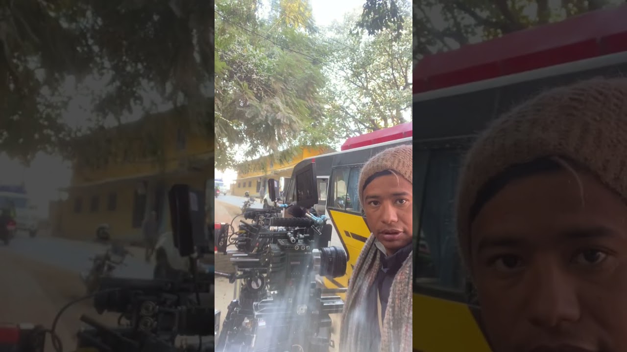 Working time Nepali film Camera Set up Dharmendra gauchan Vlog  😍🥰❤️ l