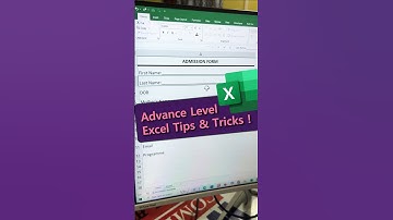 💥💥Advanced Level Excel Tips & Tricks 💥Excel Tricks #shorts #ytshorts #excel #computer #ytviral