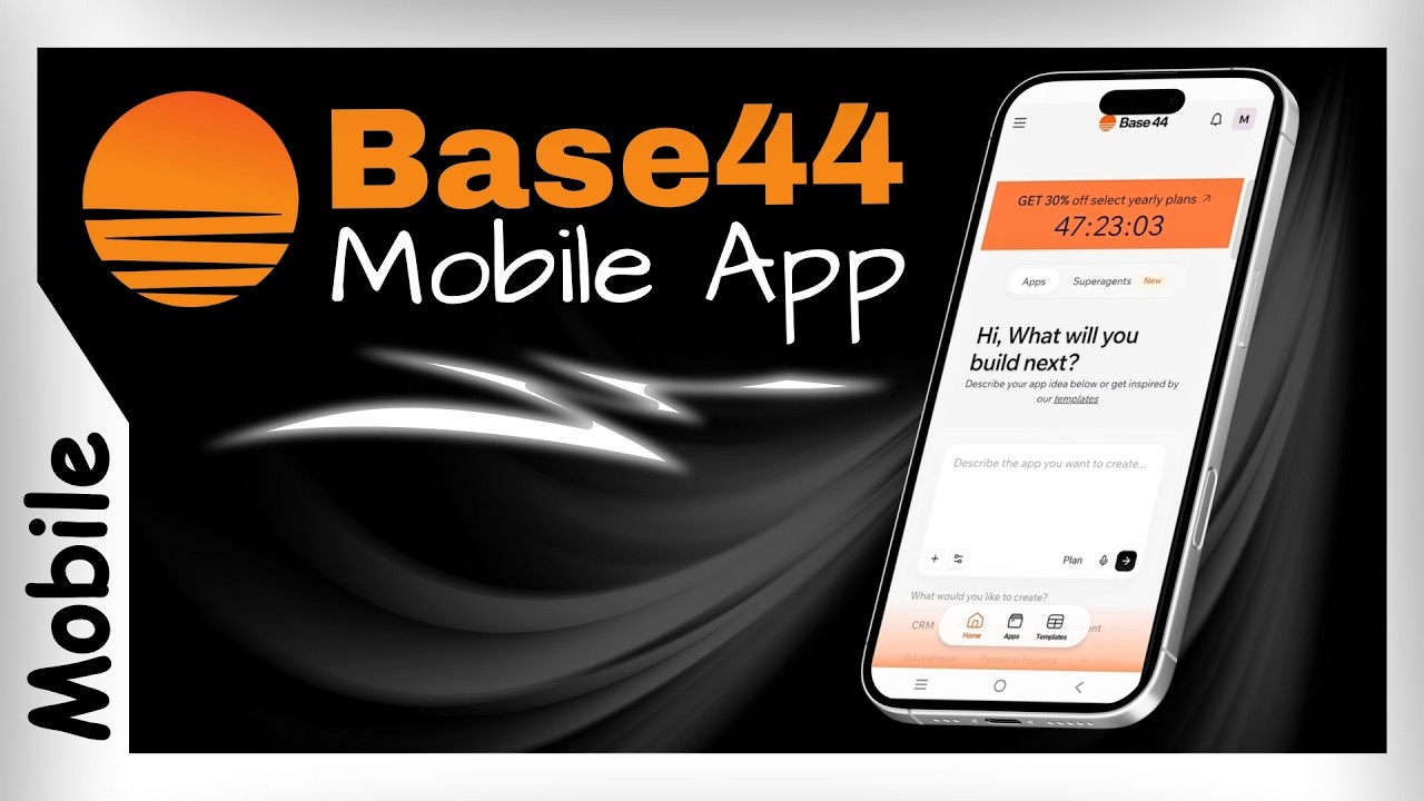 Base44 App Tutorial • How To Use the Base44 Mobile App 📲 - YouTube