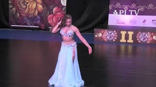 Валерия Татаринцева - Belly Dance - Хх Всемирная Танцевальная Олимпиада - Кубок России