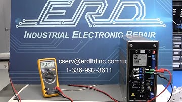 Yokogawa SR1100A02 Dynaserv DD Servo Drive Out of TEL ACT8 Repaired with 3 Year Warranty