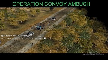 Command & Conquer - Generals Gameplay (CUSTOM MISSION - GLA : OPERATION : (Convoy Ambush)