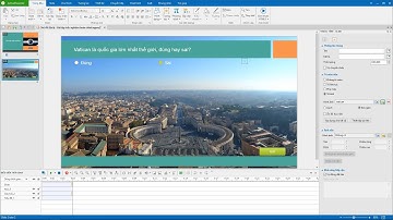 ActivePresenter eLearning 4 - Câu hỏi trắc nghiệm đúng sai