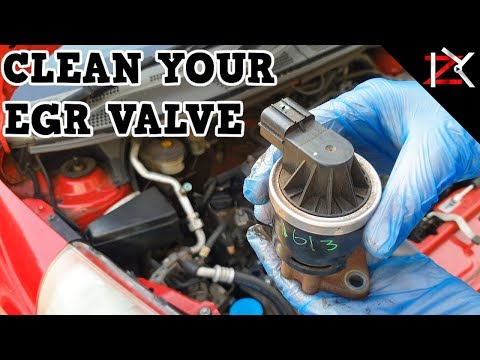 How To Clean Car EGR Valve - Honda EGR System OBD II P0401 Fault Fix