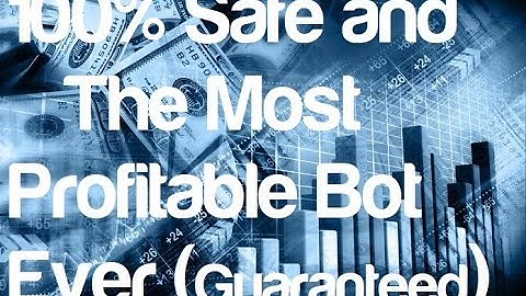 Best Binary Bot Strategy - You can start with 20$ Capital - 100% Guaranteed Profitable