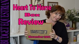 Heart To Horse Box Unboxing for November