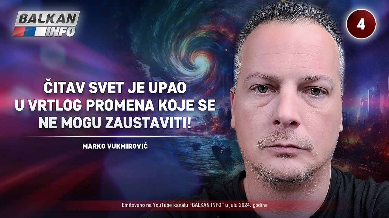 INTERVJU: Marko Vukmirović - Svet je upao u vrtlog promena koje se ne mogu zaustaviti! (30.7.2024)
