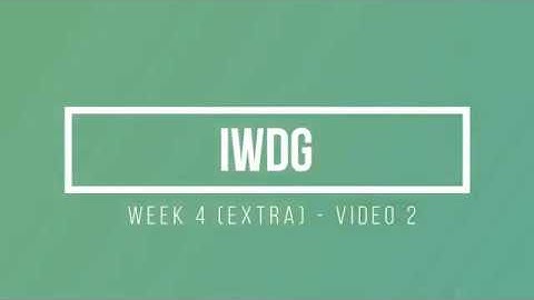 ENCE 3231 Week 4 - Extra - Video 2 - IWDG