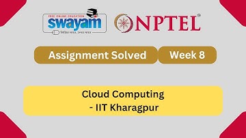 Cloud Computing Week 8 || NPTEL ANSWERS 2025 || MYSWAYAM || #nptel #nptel2025 #myswayam