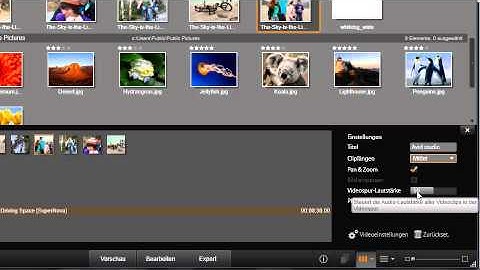 16. Editing: SmartMovie und SmartSlide