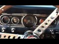 Copy of 1966 ford mustang coupe walk around with exhaust sound