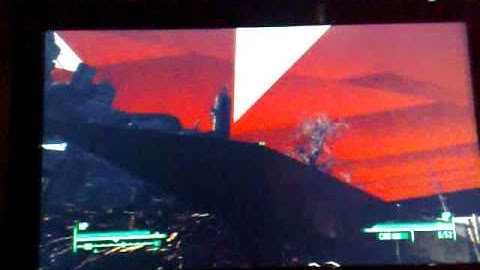 Xbox 360 - Fallout 3 - Big Graphical Glitch