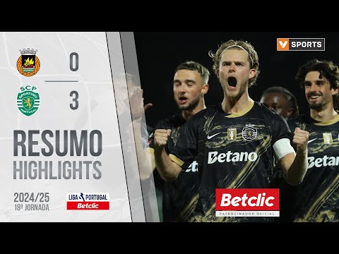 Rio Ave Sporting Lisbon Goals And Highlights