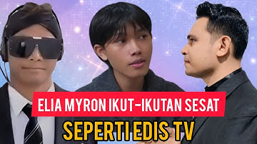 ELIA MYRON TAMPIL MEMBELA AJARAN EDIS TV....! #eliamyron #edistv #salibyesus 