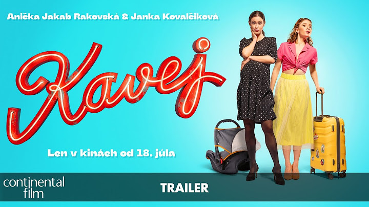 KAVEJ - trailer - v kinách od 18. júla 2024