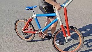 Велосипед з пластикової труби