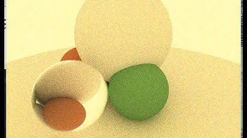 Path traced dispersion, ambient lighting