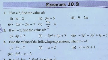 Exercise 10.2l Chapter 10 l Integers l Class 7th Maths l NCERT l CBSE BOARD l Solution  Maths kho kh