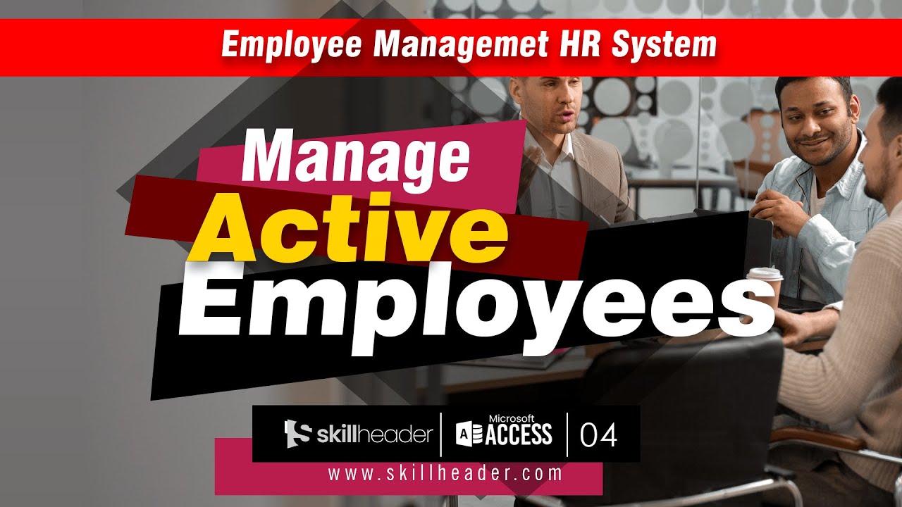 Managing Active Employees in Employee Management HR System 4 - YouTube