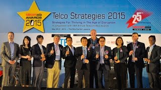 Telecom Asia Awards ceremony 2015