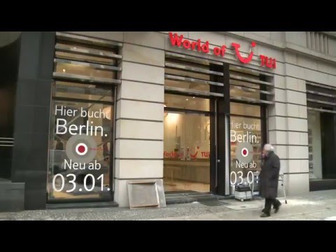 Das neue World of TUI Reisebüro in Berlin