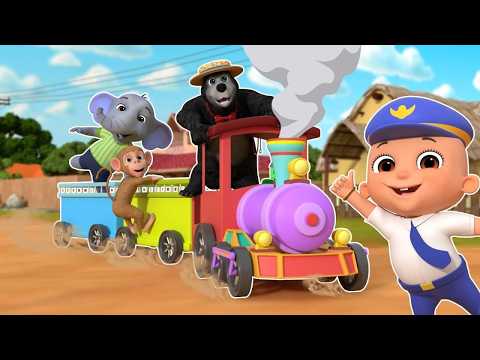 Rail Gadi | रेल गाड़ी आई छुक छुक | Hindi Rhymes - Zappy Kids