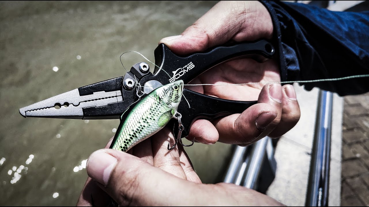 Booms Fishing X07 Aluminum Fishing Pliers YouTube