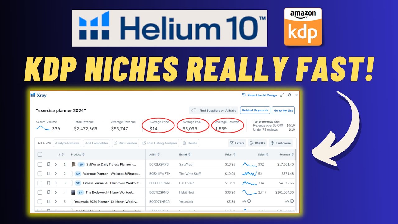 Is Helium 10 WORTH IT For Amazon KDP Low Content Book Sellers? - YouTube