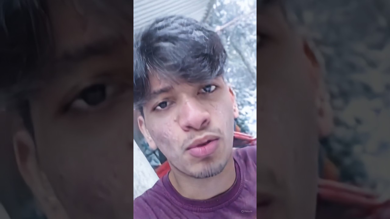 Guys Snowfall in Assam 😰 Lakhimpur 🗿