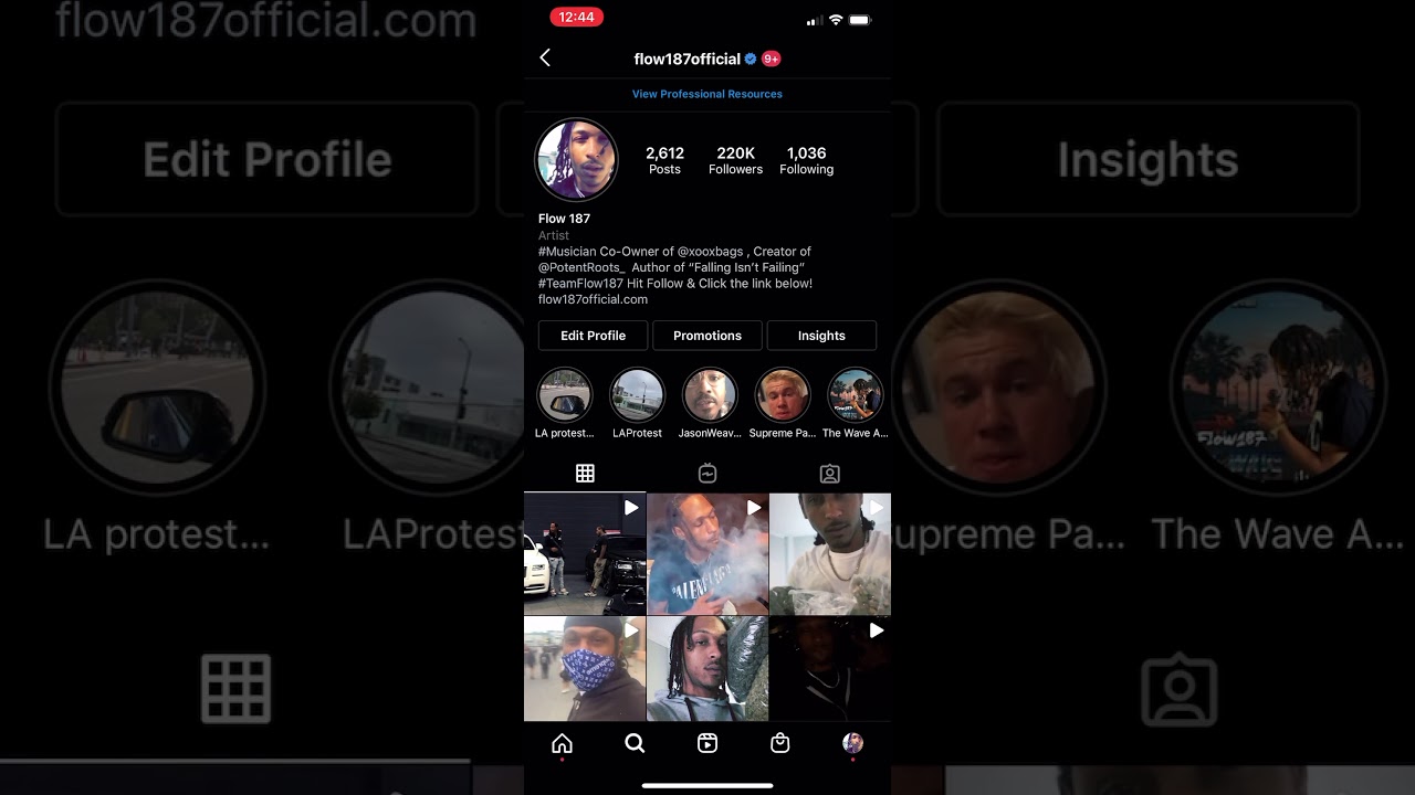 Follow Flow187 on Instagram