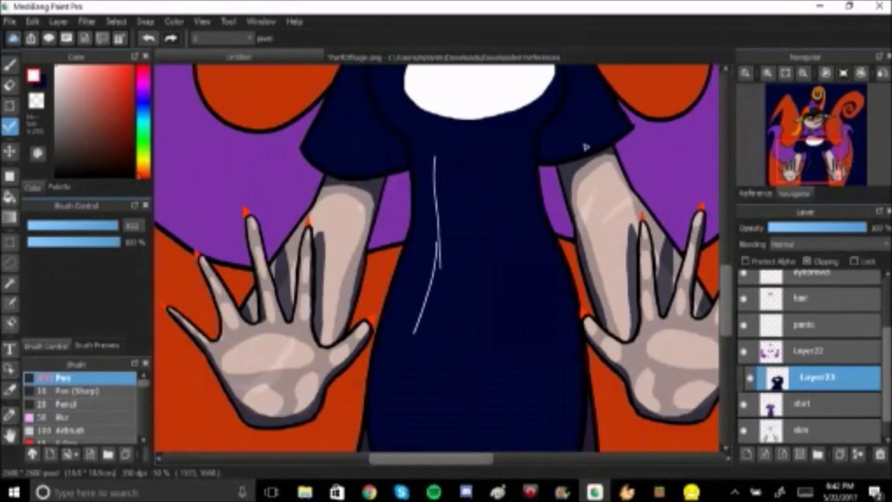 Thief Of Rage - (Homestuck) Speedpaint - YouTube