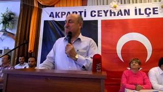 Adana AK Parti İl Başkanı Ziyaeddin Yağcı'nın konuşması