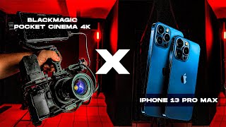 iPhone 13 Pro Max vs. Blackmagic Cinema Pocket 4K